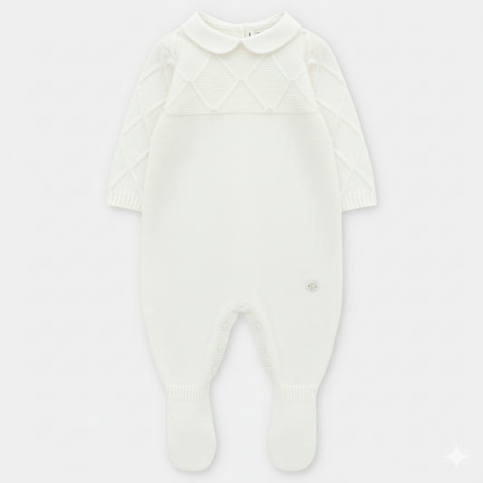 LONG ROMPER FEET KNIT UNISEX YORK003-10280