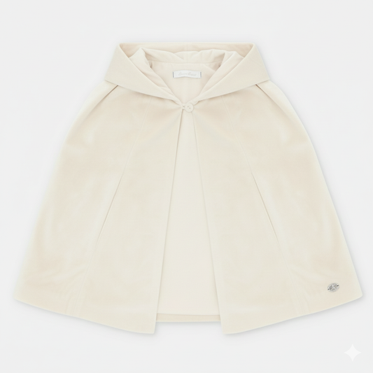 CLOAK WOVEN VELVET GIRL NEWPORT052-20285