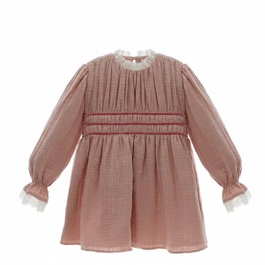 GIRL DRESS REF. 5150INV-25 "DAMASCO"