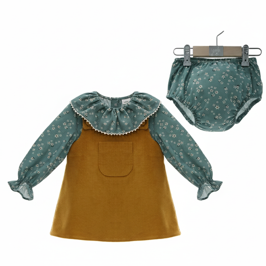 BABY GIRL SET REF. 2227INV-25 "ORGANZA"