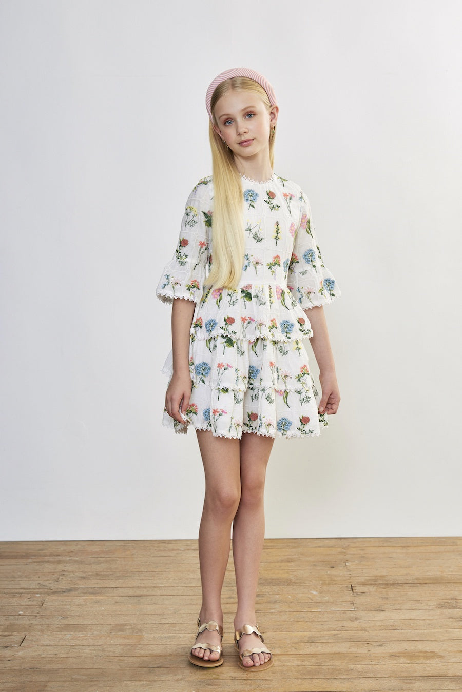 Lucette Embroidered Dress