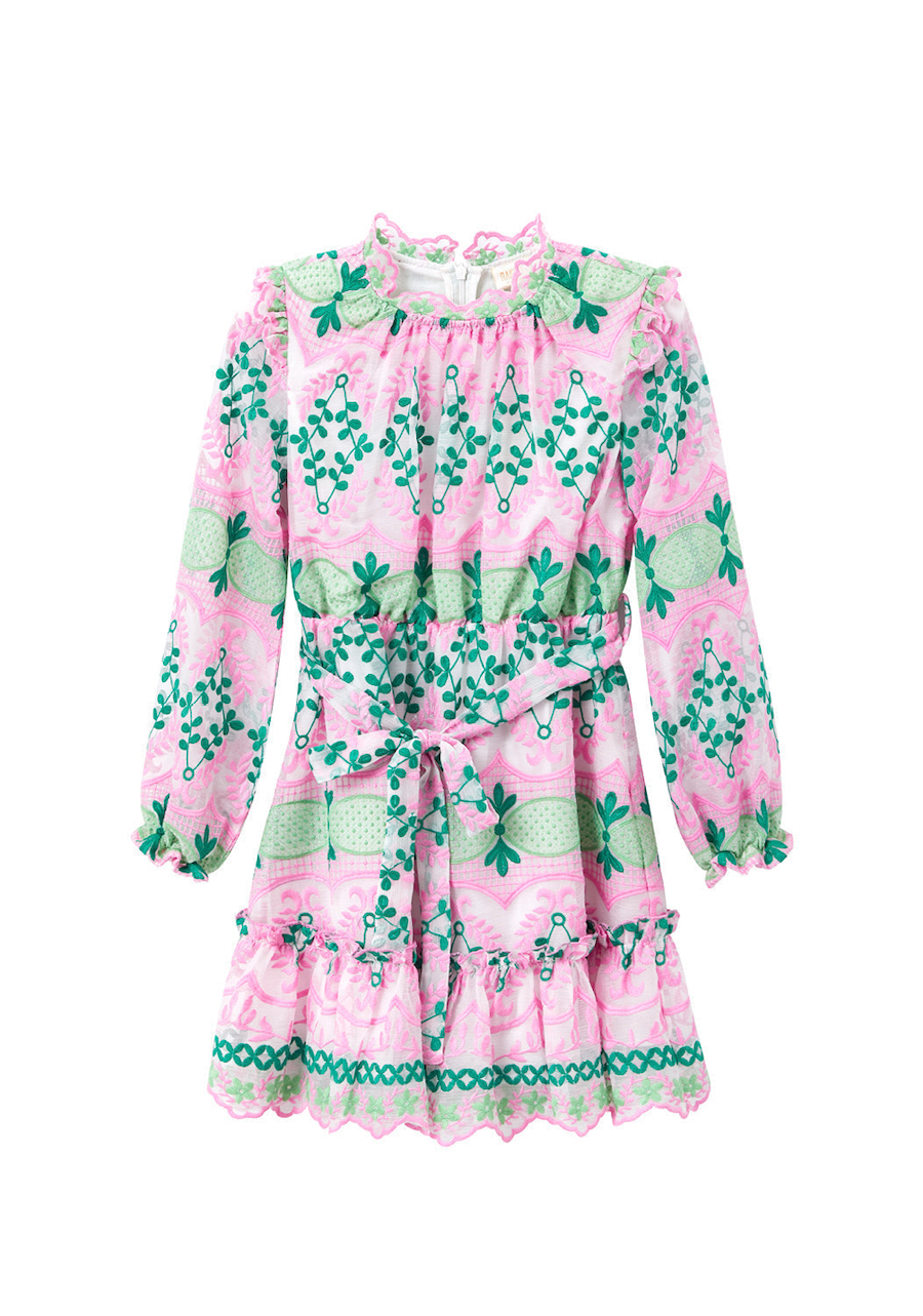 Delphine Embroidered Dress