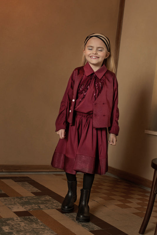 Tilda set blouse and skirt