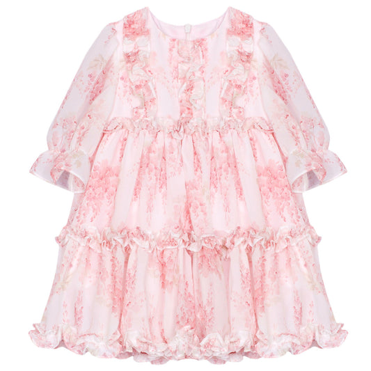 BABY GIRL DRESS  PINK FLORAL