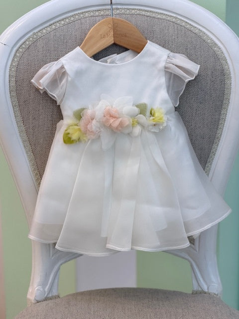 Set dress and knicker floral belt