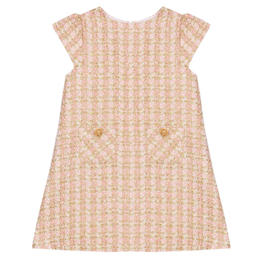 GIRL DRESS  ROSE GOLD